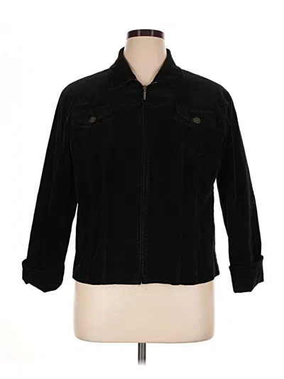 Pre-owned Coldwater Creek Jacket In Black