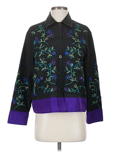 Pre-owned Coldwater Creek Jacket In Black