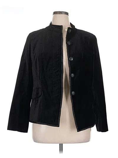 Pre-owned Coldwater Creek Jacket In Black