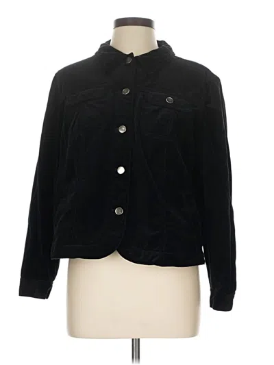 Pre-owned Coldwater Creek Jacket In Black