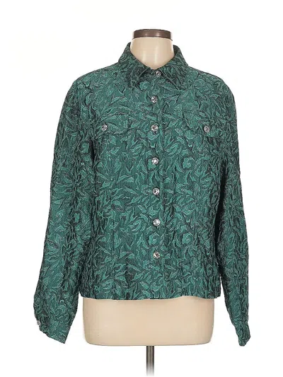 Pre-owned Coldwater Creek Jacket In Blue