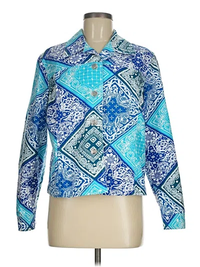 Pre-owned Coldwater Creek Jacket In Blue