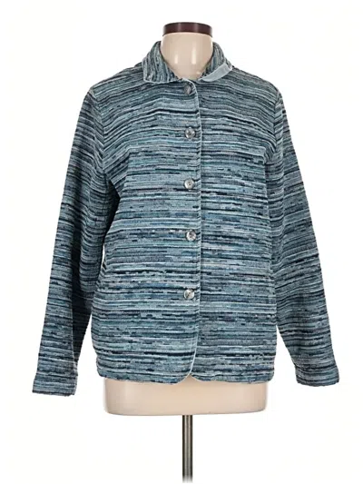 Pre-owned Coldwater Creek Jacket In Blue