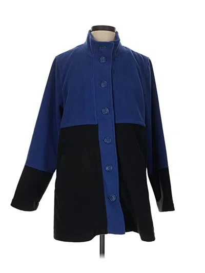 Pre-owned Coldwater Creek Jacket In Blue