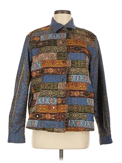 Pre-owned Coldwater Creek Jacket In Blue