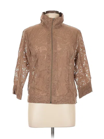 Pre-owned Coldwater Creek Jacket In Brown