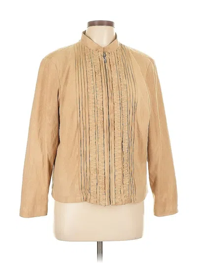 Pre-owned Coldwater Creek Jacket In Brown