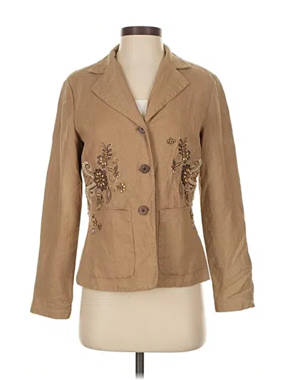 Pre-owned Coldwater Creek Jacket In Brown