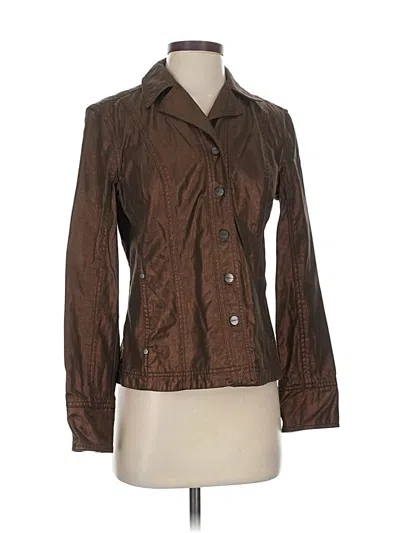 Pre-owned Coldwater Creek Jacket In Brown