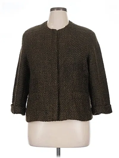 Pre-owned Coldwater Creek Jacket In Brown