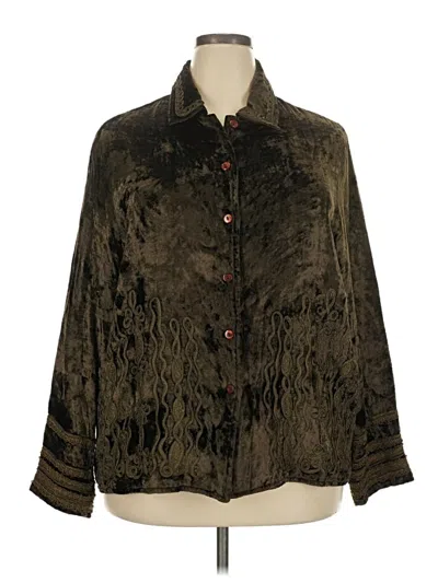 Pre-owned Coldwater Creek Jacket In Brown