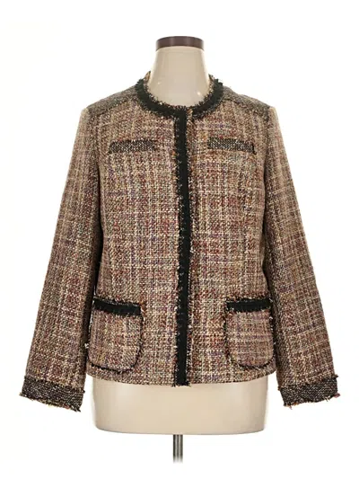 Pre-owned Coldwater Creek Jacket In Brown