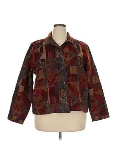 Pre-owned Coldwater Creek Jacket In Brown