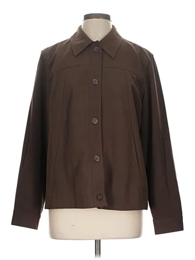 Pre-owned Coldwater Creek Jacket In Brown