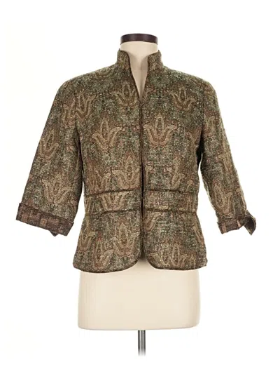 Pre-owned Coldwater Creek Jacket In Brown