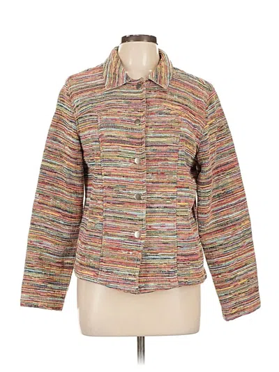 Pre-owned Coldwater Creek Jacket In Gold