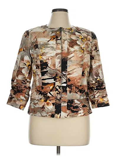 Pre-owned Coldwater Creek Jacket In Gold