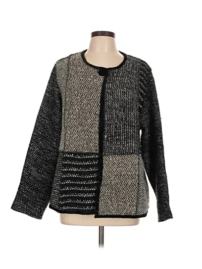 Pre-owned Coldwater Creek Jacket In Gray