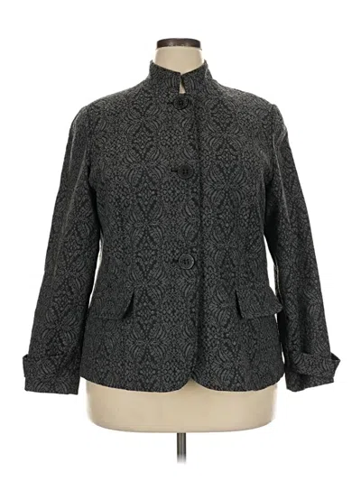 Pre-owned Coldwater Creek Jacket In Gray
