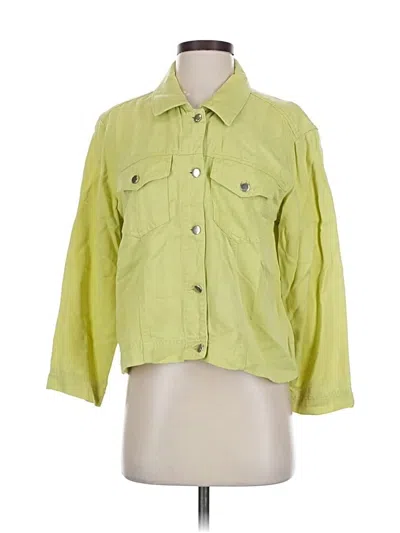 Pre-owned Coldwater Creek Jacket In Green