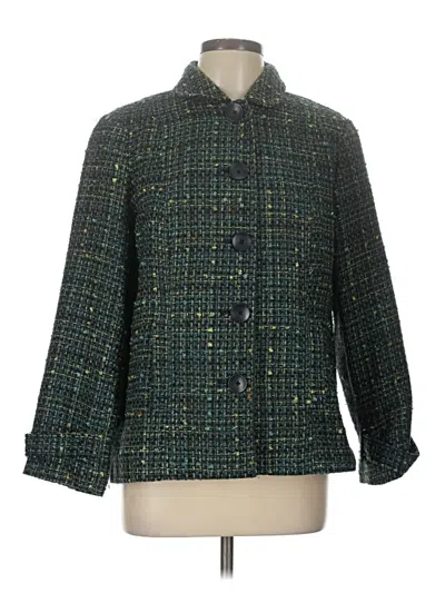 Pre-owned Coldwater Creek Jacket In Green