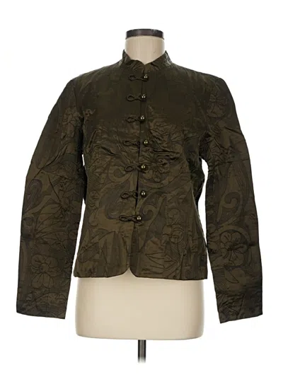 Pre-owned Coldwater Creek Jacket In Green