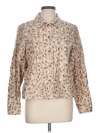 Pre-owned Coldwater Creek Jacket In Ivory