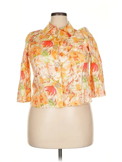 Pre-owned Coldwater Creek Jacket In Orange