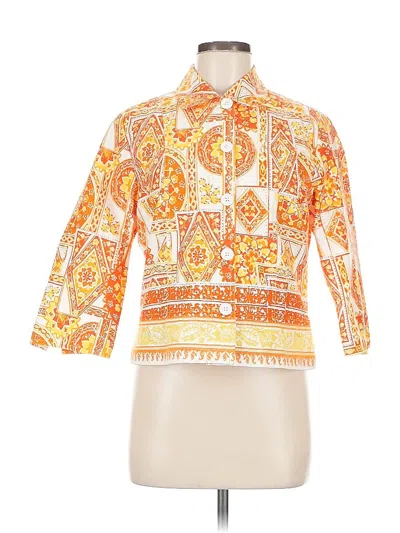 Pre-owned Coldwater Creek Jacket In Orange