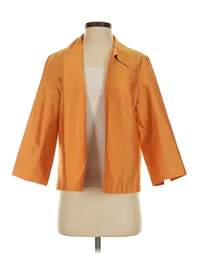 Pre-owned Coldwater Creek Jacket In Orange