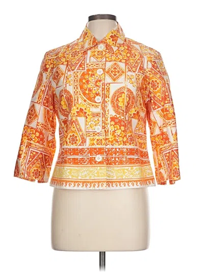 Pre-owned Coldwater Creek Jacket In Orange