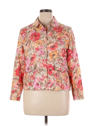 Pre-owned Coldwater Creek Jacket In Pink