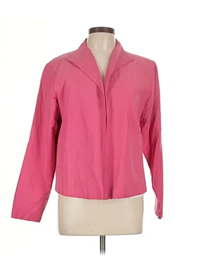 Pre-owned Coldwater Creek Jacket In Pink