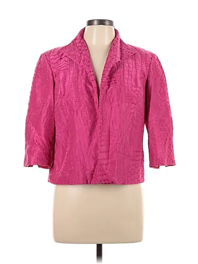 Pre-owned Coldwater Creek Jacket In Pink