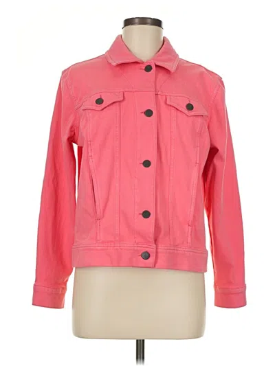 Pre-owned Coldwater Creek Jacket In Pink
