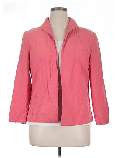 Pre-owned Coldwater Creek Jacket In Pink