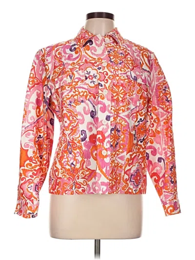 Pre-owned Coldwater Creek Jacket In Pink