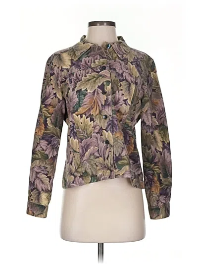 Pre-owned Coldwater Creek Jacket In Purple