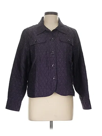 Pre-owned Coldwater Creek Jacket In Purple