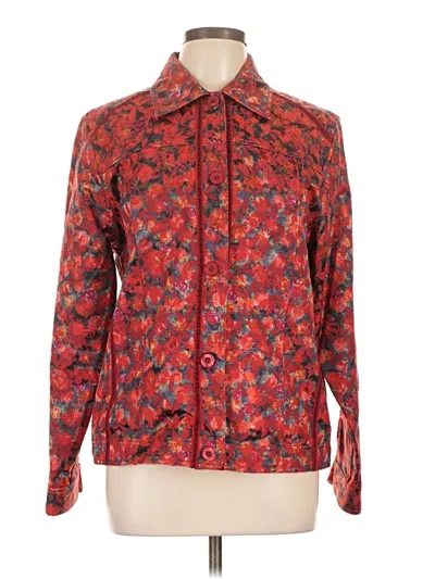Pre-owned Coldwater Creek Jacket In Red