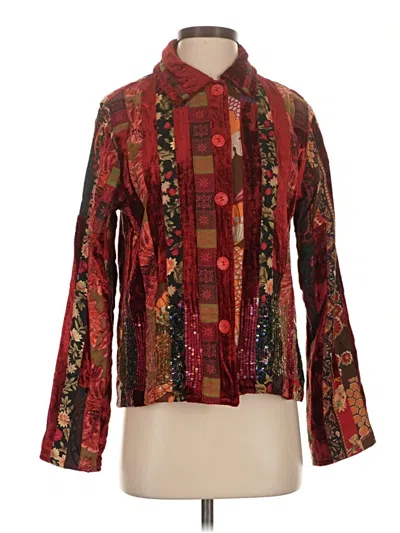 Pre-owned Coldwater Creek Jacket In Red