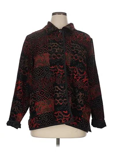 Pre-owned Coldwater Creek Jacket In Red