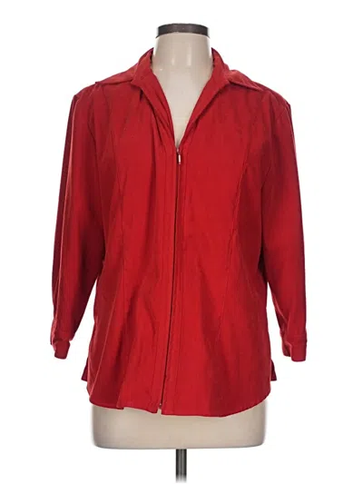 Pre-owned Coldwater Creek Jacket In Red