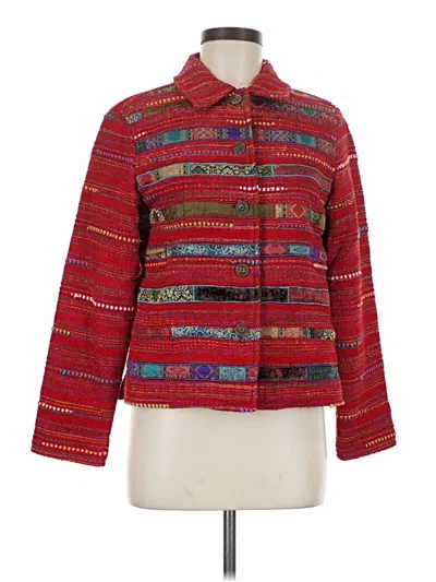 Pre-owned Coldwater Creek Jacket In Red