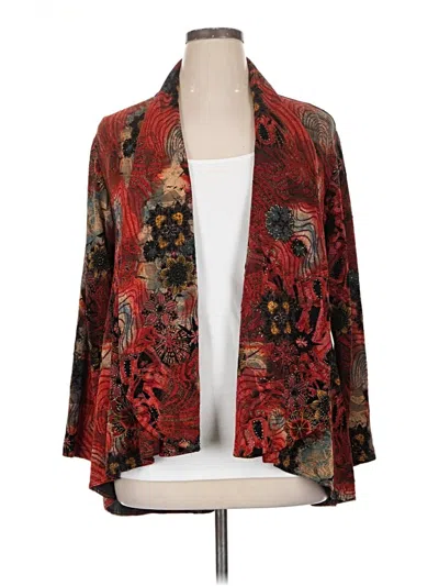 Pre-owned Coldwater Creek Jacket In Red