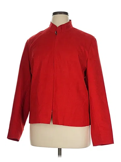 Pre-owned Coldwater Creek Jacket In Red