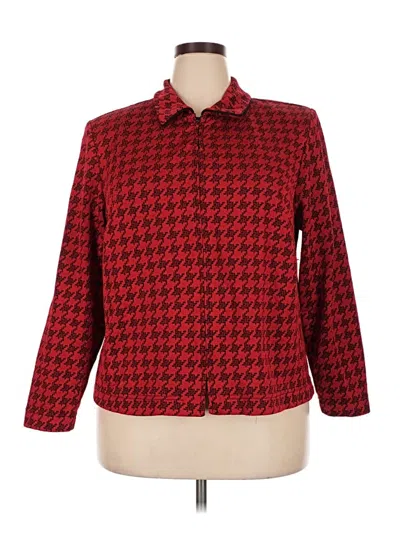 Pre-owned Coldwater Creek Jacket In Red