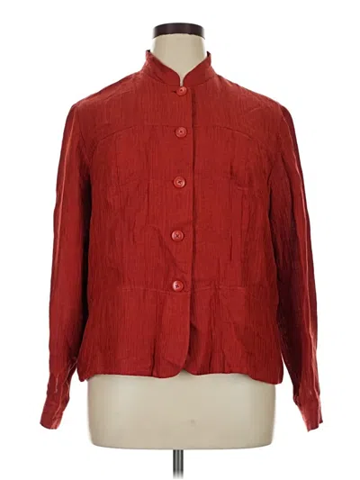 Pre-owned Coldwater Creek Jacket In Red