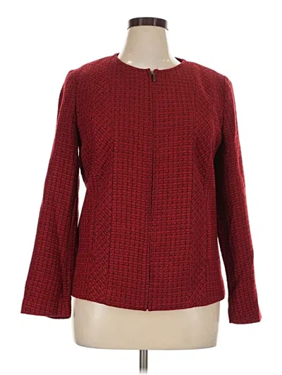 Pre-owned Coldwater Creek Jacket In Red