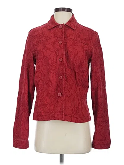 Pre-owned Coldwater Creek Jacket In Red